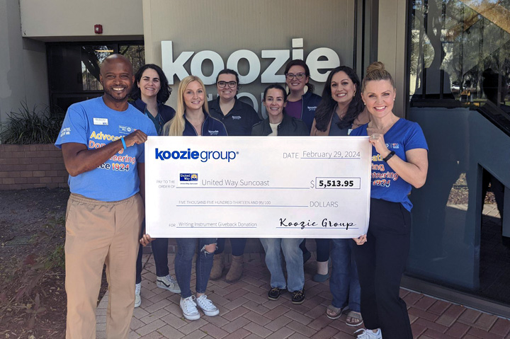 The Bright Side: Koozie Group Provides $455K in Support to United Way