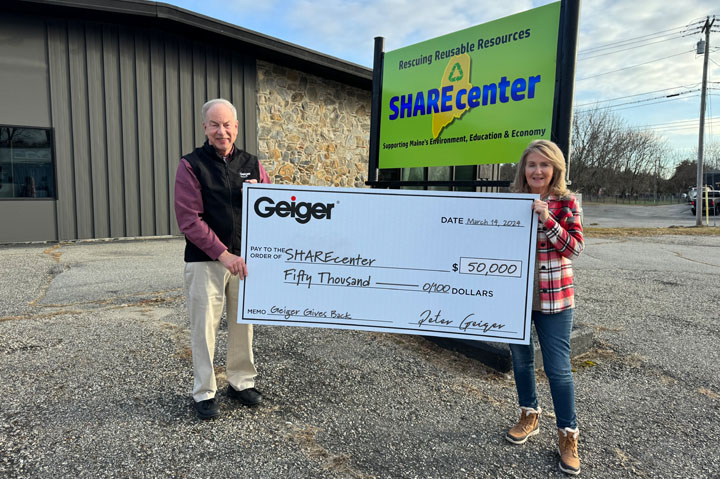 The Bright Side: Peter Geiger Donates $50,000 to Local Resource-Sharing Organization