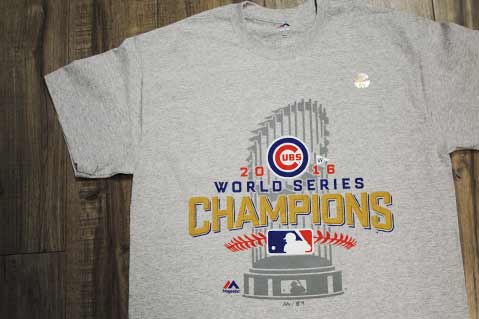 Chicago Cubs World Series Champions Gear & Apparel 2016