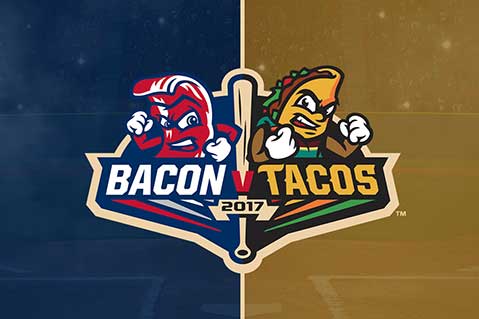 It's Bacon Vs. Tacos In Baseball's Epic Food Fight