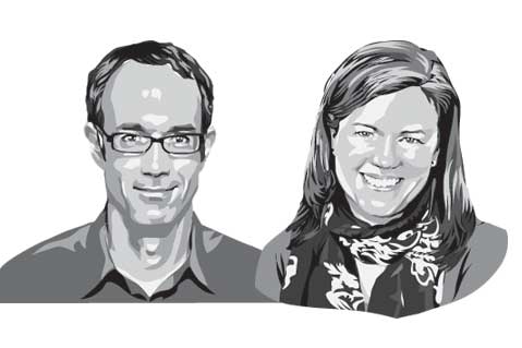 Mark Graham and Catherine Graham