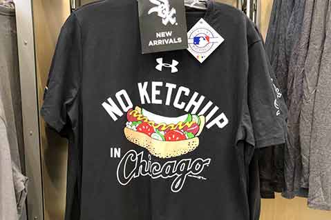 White Sox’s ‘No Ketchup in Chicago’ Is T-Shirt Swag Done Right