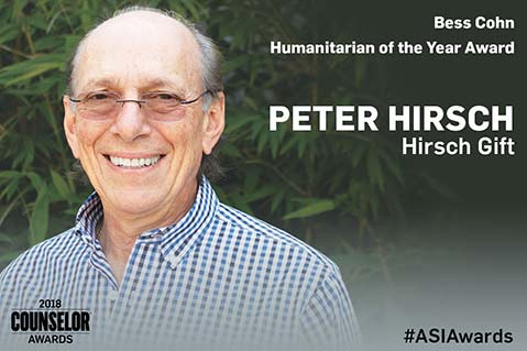 Bess Cohn Humanitarian Of The Year Award 2018: Peter Hirsch, Hirsch Gift