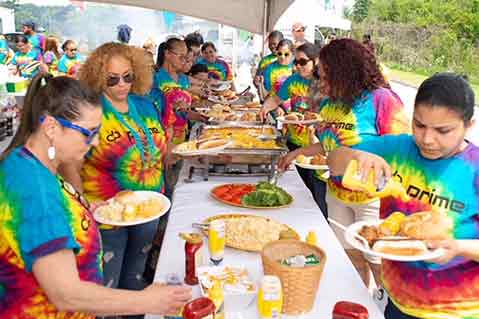 Alphaboder Prime Line Hosts Company Summer Picnics