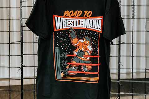 WWE, Flyers Sell Limited-Edition Gritty T-Shirt