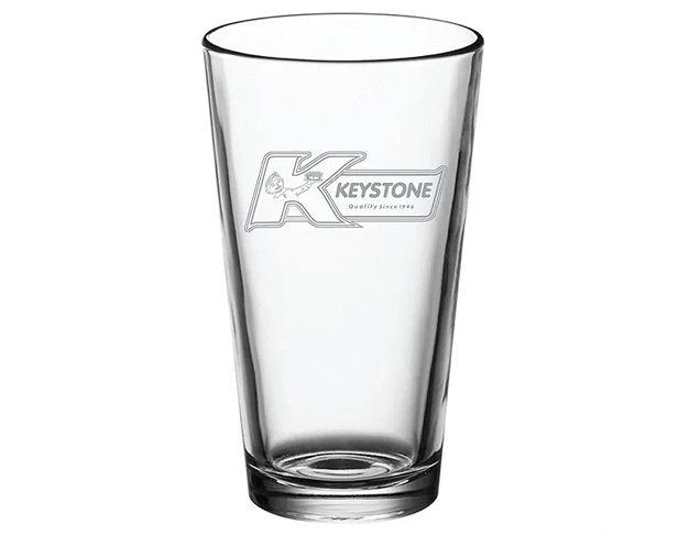 16-oz. Laser-Engraved Pint Glass