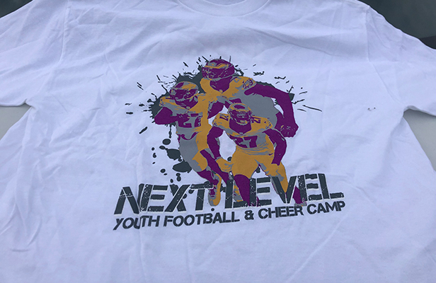 football t-shirt