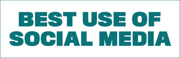 Best Use of Social Media