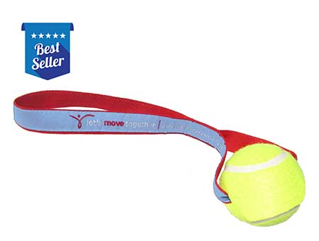 Industrial-strength tennis ball toy