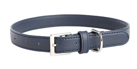Genuine-leather collar