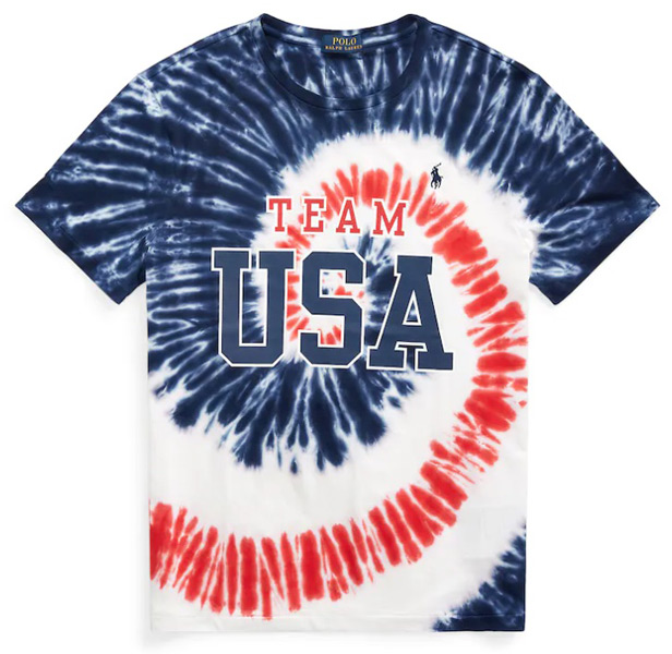 USA tie-dyed t-shirt