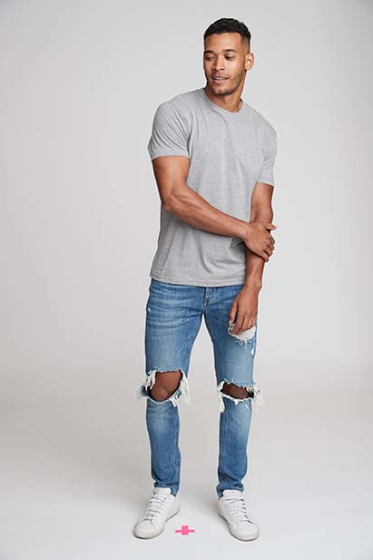 Gray shirt