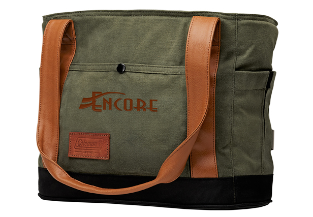 soft cooler tote bag leather straps