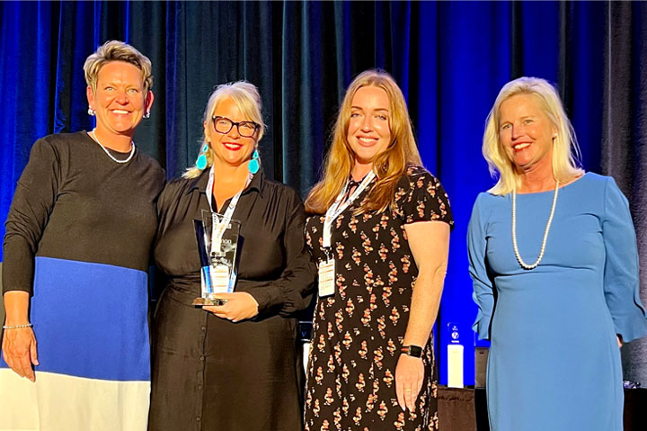 The Vernon Company Holds National Sales Meeting, Names SanMar Supplier of the Year