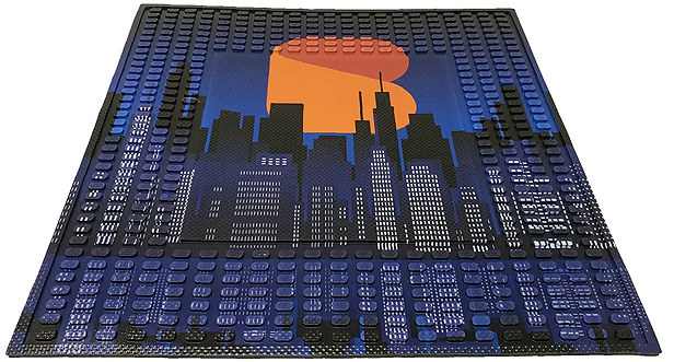 14” x 14” bar runner mat