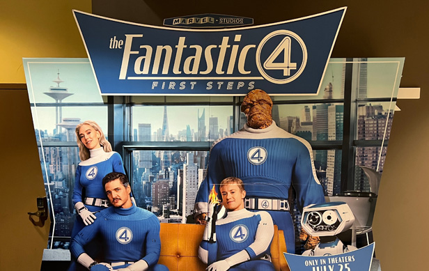 Fantastic Four poster display