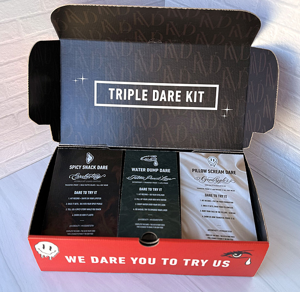 Triple Dare Kit Open Box