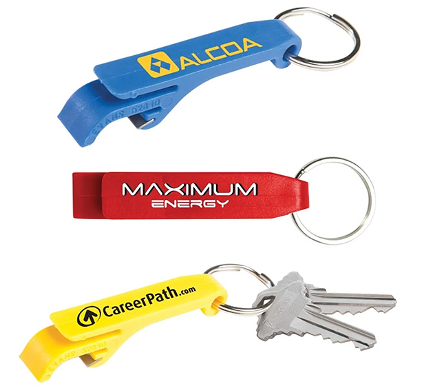 compact bottle opener keychain