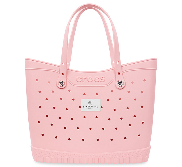 Pink Crocs Tote