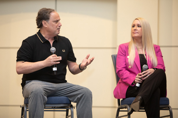 Dan Jellinek and Lori Bauer