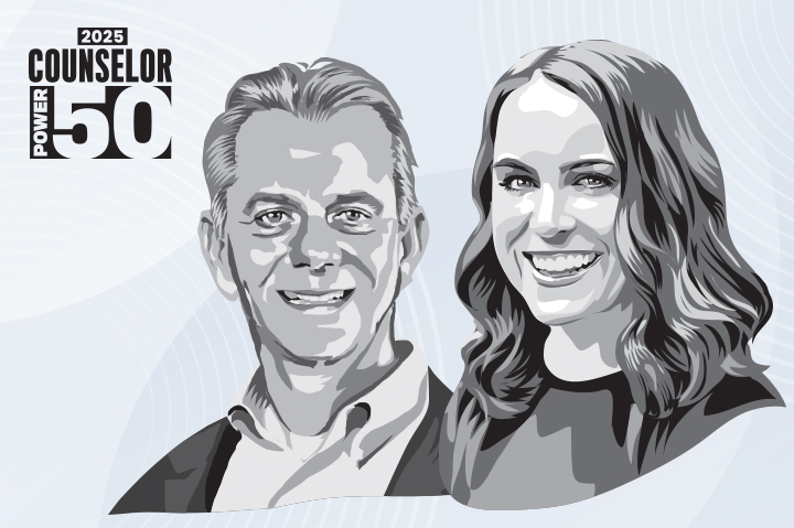 Counselor Power 50 2025: No. 38 Norm Hullinger & Megan Spire, BELLA+CANVAS