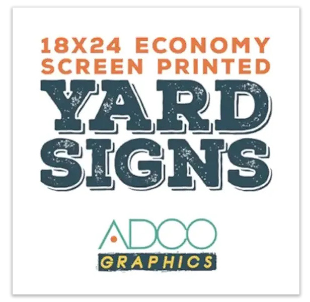 18” x 24” Corrugated Plastic Sign