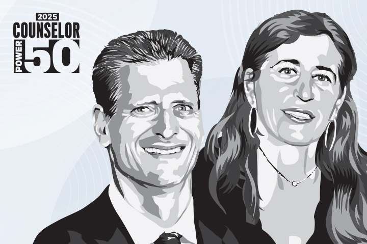 Counselor Power 50 2025: No. 14 Craig Nadel & Debbie Abergel, Nadel
