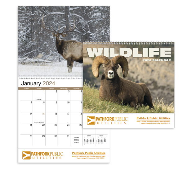wildlife calendar