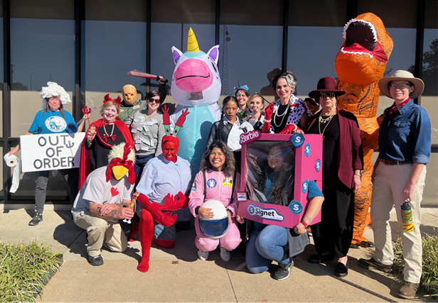 Signet’s Halloween costume party