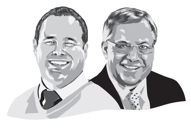 Justin and Larry Zavadil