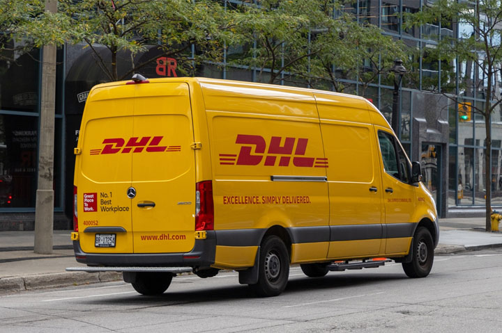 DHL truck