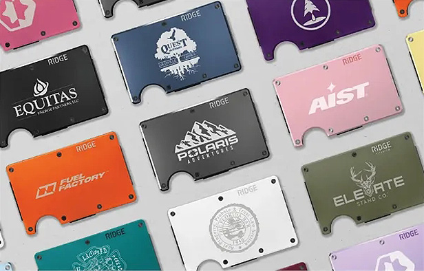 Aluminum Ridge Wallet