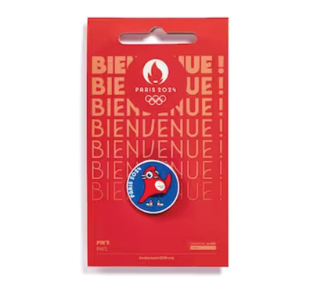 Paris Welcome pin