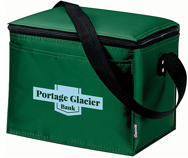 Koozie six-pack cooler