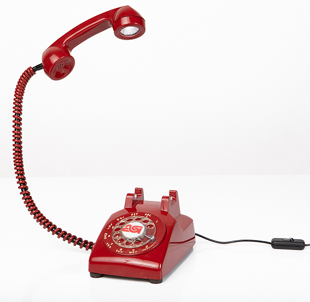 Vintage Rotary Phone Lamp