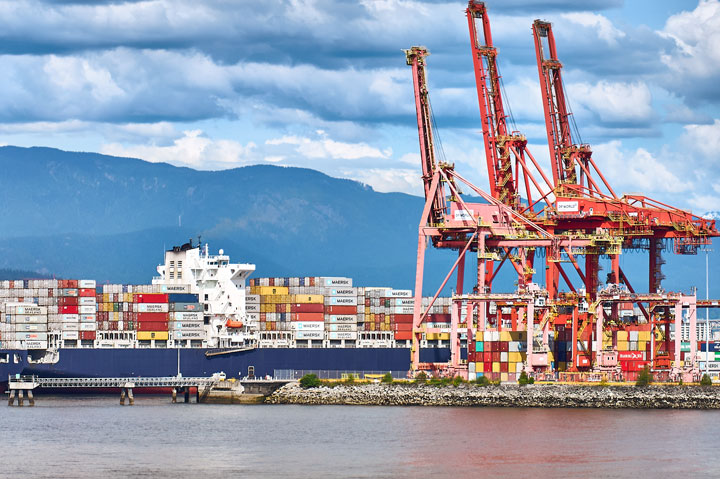 Congestion Increases at Port of Vancouver