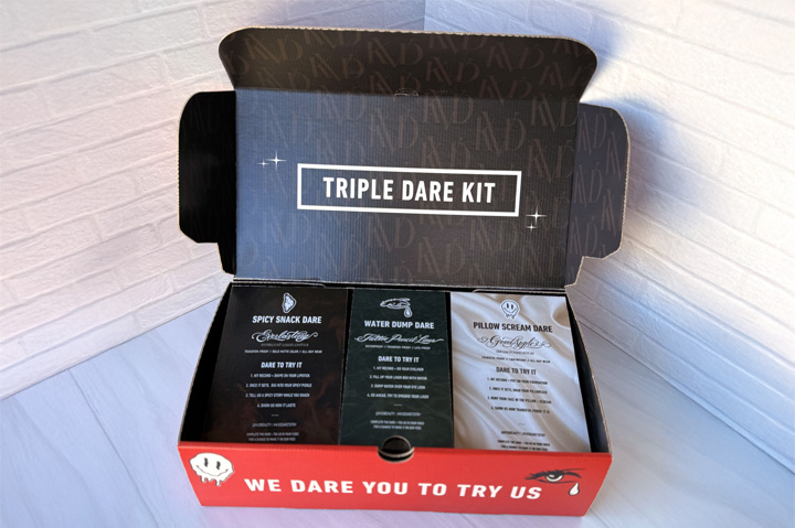 Beauty Brand Challenges Influencers To Go Viral With Bold ‘Triple Dare Kit’ Beauty Brand Challenges Influencers To Go Viral With Bold ‘Triple Dare Kit’