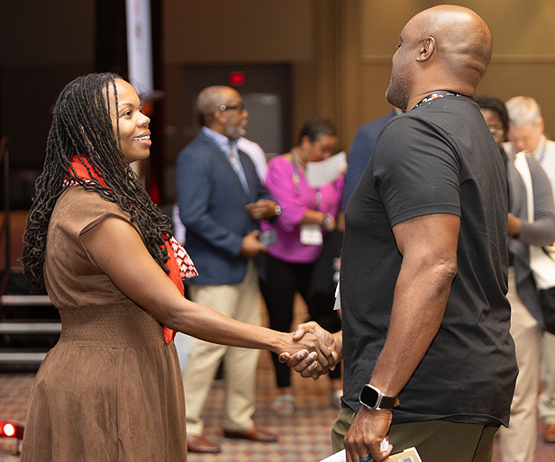 Melissa Proctor and Attendees