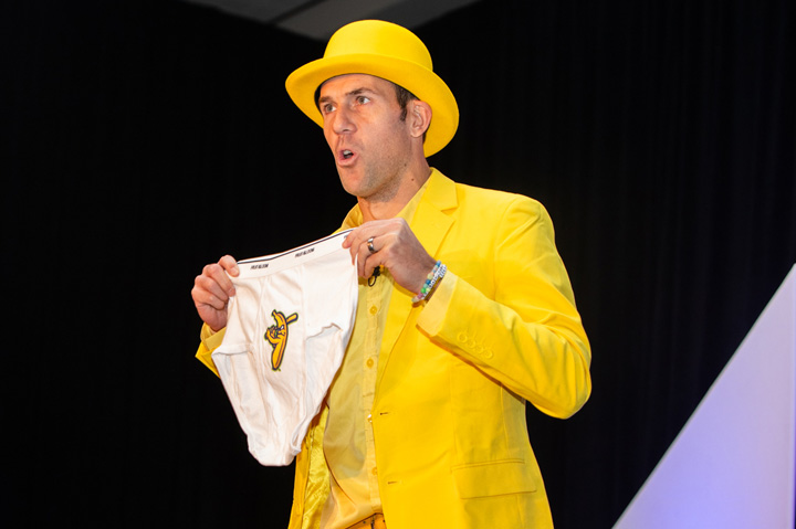 ASI Orlando 2024: Savannah Bananas Founder Jesse Cole Encourages Crowd To Create Fans, Not Clients