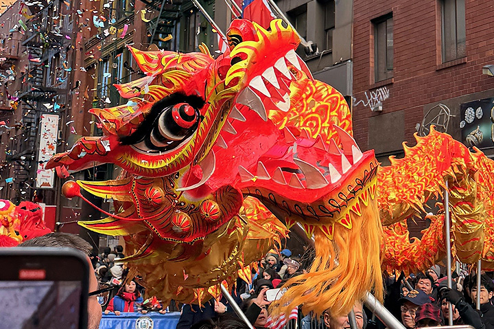 At NYC’s Lunar New Year Parade, Branded Merch Was Almost Nowhere To Be Found