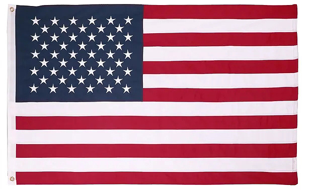 Spun Poly American Flag