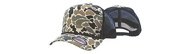 Camo Snapback With Rope
