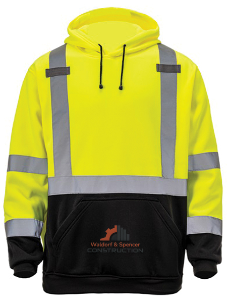 Hi Viz Class 3 hoodie